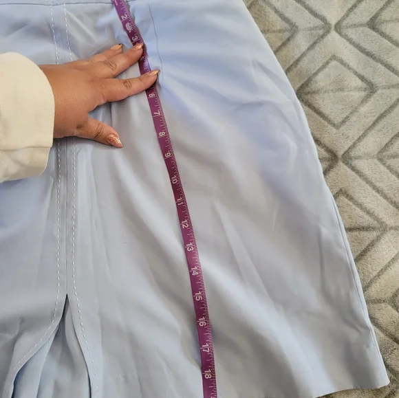 Izod womens light blue golf skort - size 14 - Picture 6 of 7